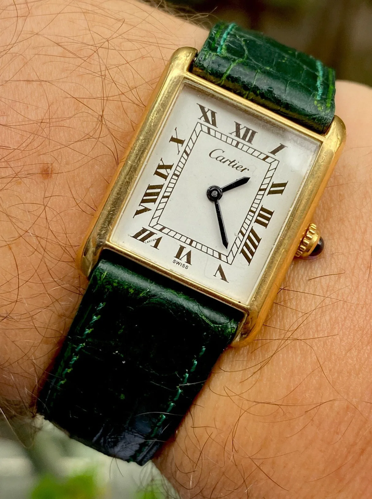 Vintage Cartier Tank Pre-Must LM Watch, 1970s – photo 4
