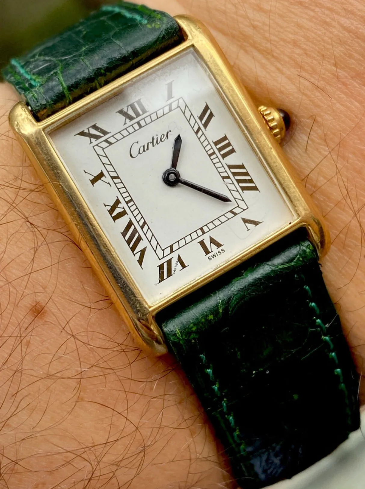 Vintage Cartier Tank Pre-Must LM Watch, 1970s – photo 5