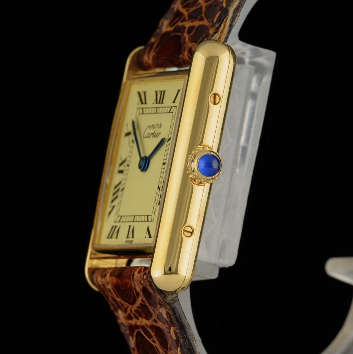 Cartier Tank Must Large 1615 Lemon Dial 23x30mm – photo 4