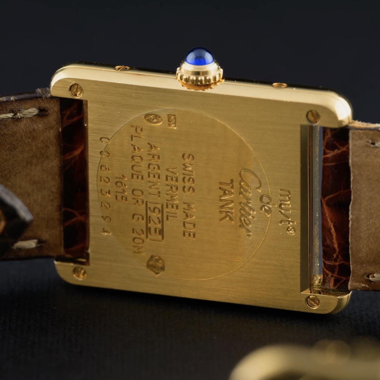 Cartier Tank Must Large 1615 Lemon Dial 23x30mm – photo 9