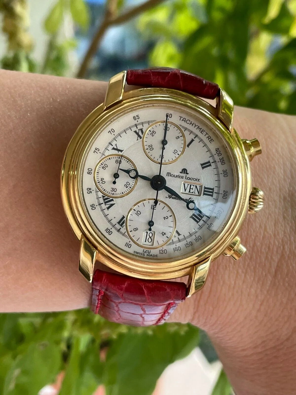 Maurice Lacroix Masterpiece Day-Date Watch – photo 3