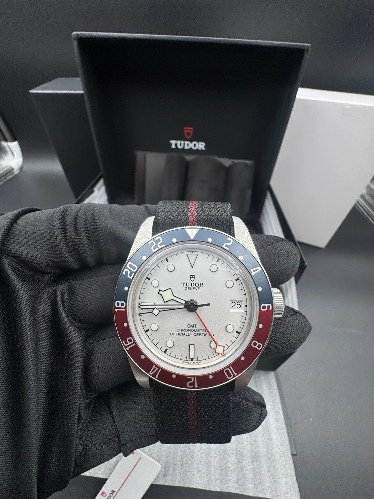 Tudor Black Bay GMT Opaline Dial Watch – photo 5
