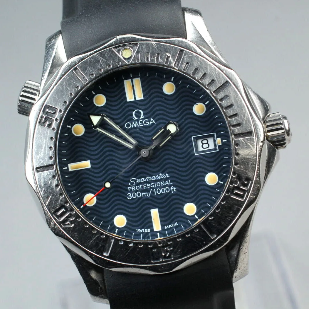 Omega Seamaster 300M Blue Dial Watch – photo 3