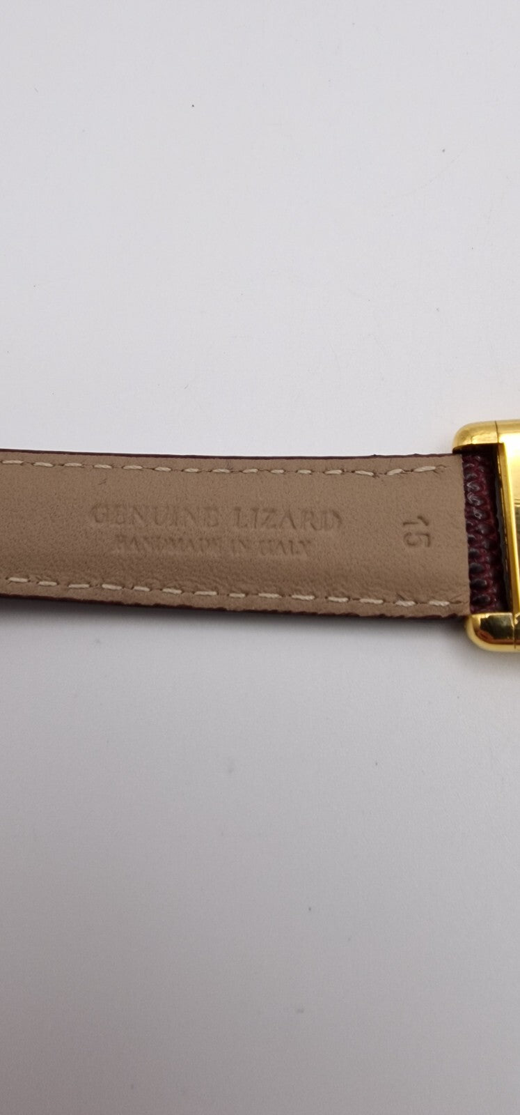 Must de Cartier Tank Red Dial Watch, Ladies – photo 13