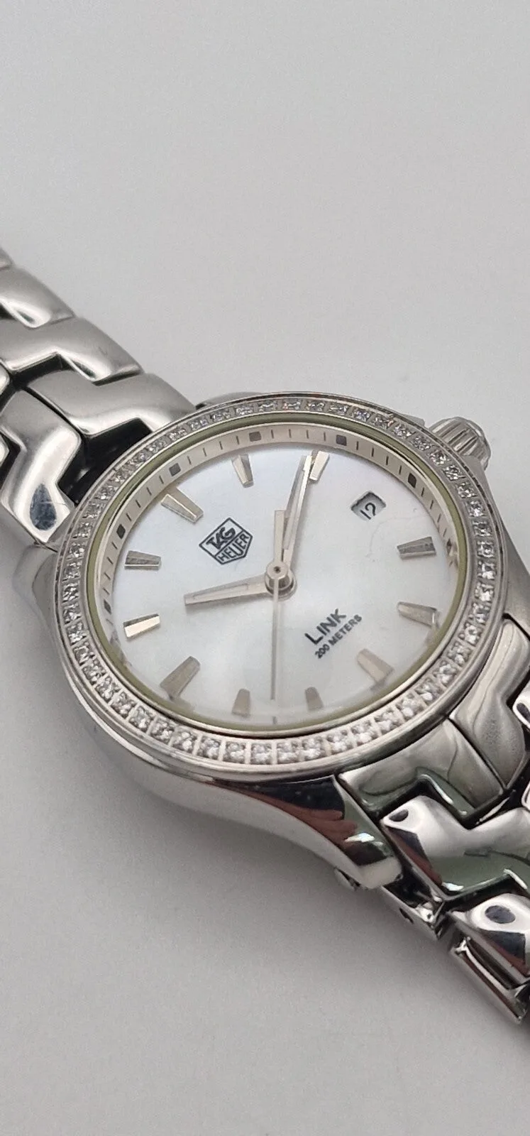 TAG Heuer Link Diamond Bezel Ladies Watch – photo 6