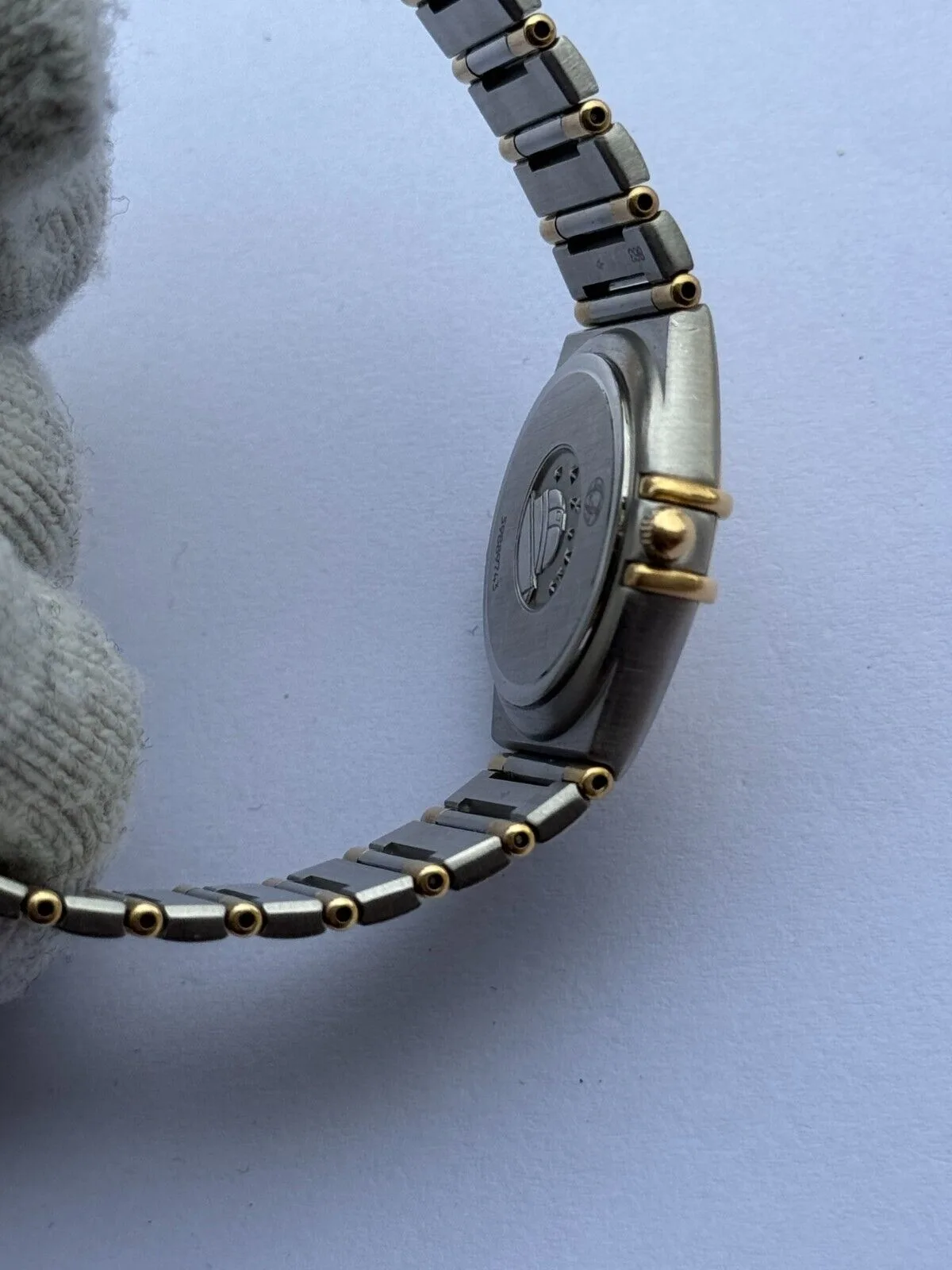 Omega Constellation Gold & Steel Ladies Watch – photo 5