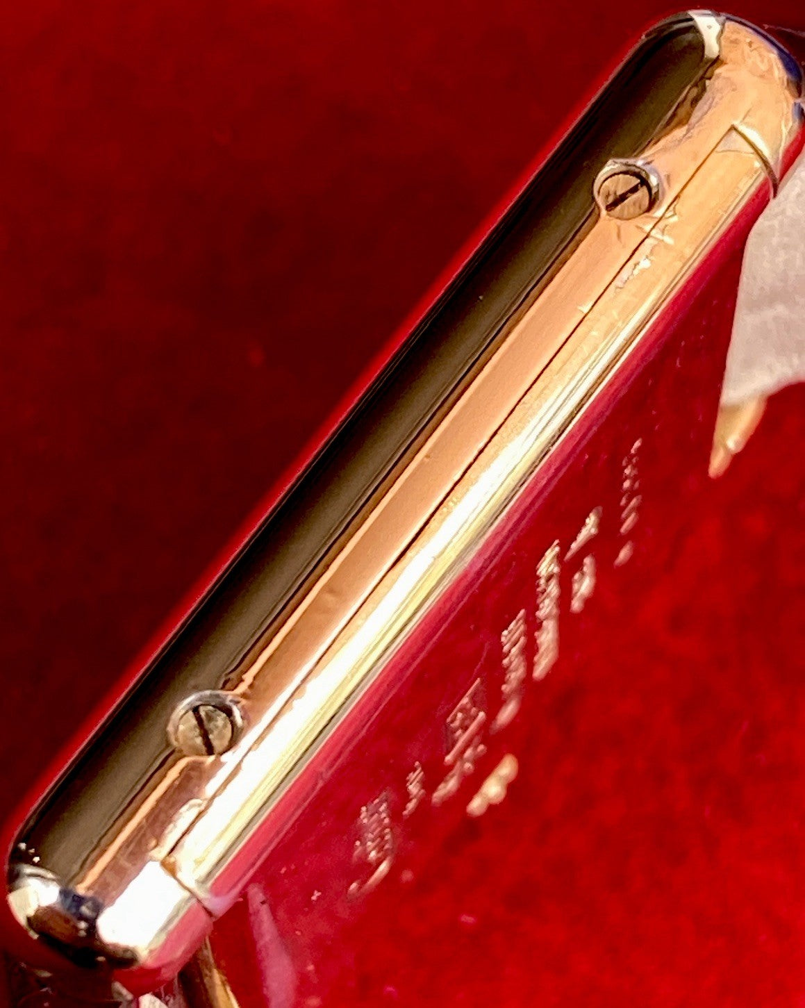 Cartier Tank LM Manual Wind Watch, Burgundy Dial – photo 13