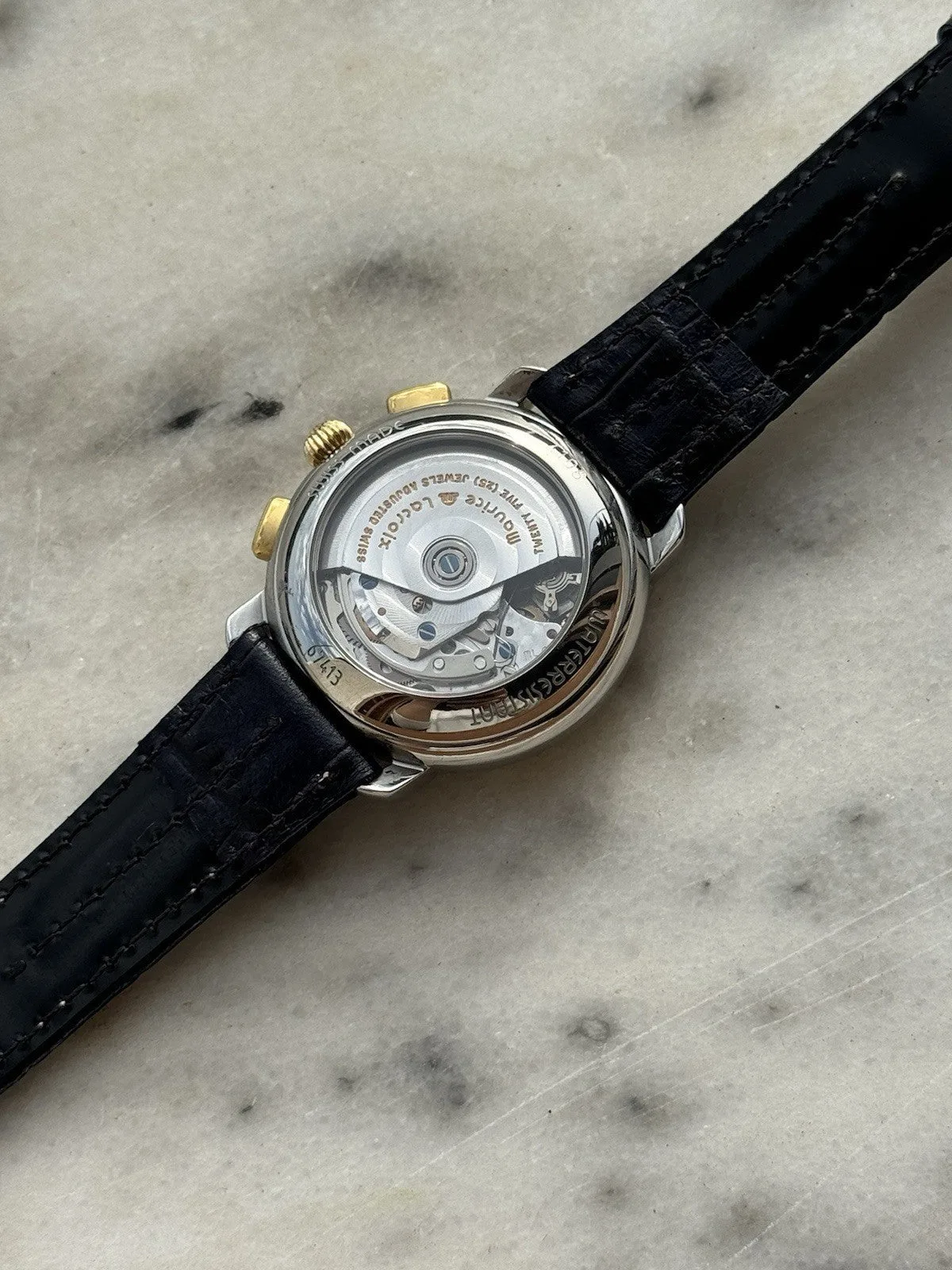 Maurice Lacroix Masterpiece Chronograph, Blue – photo 15