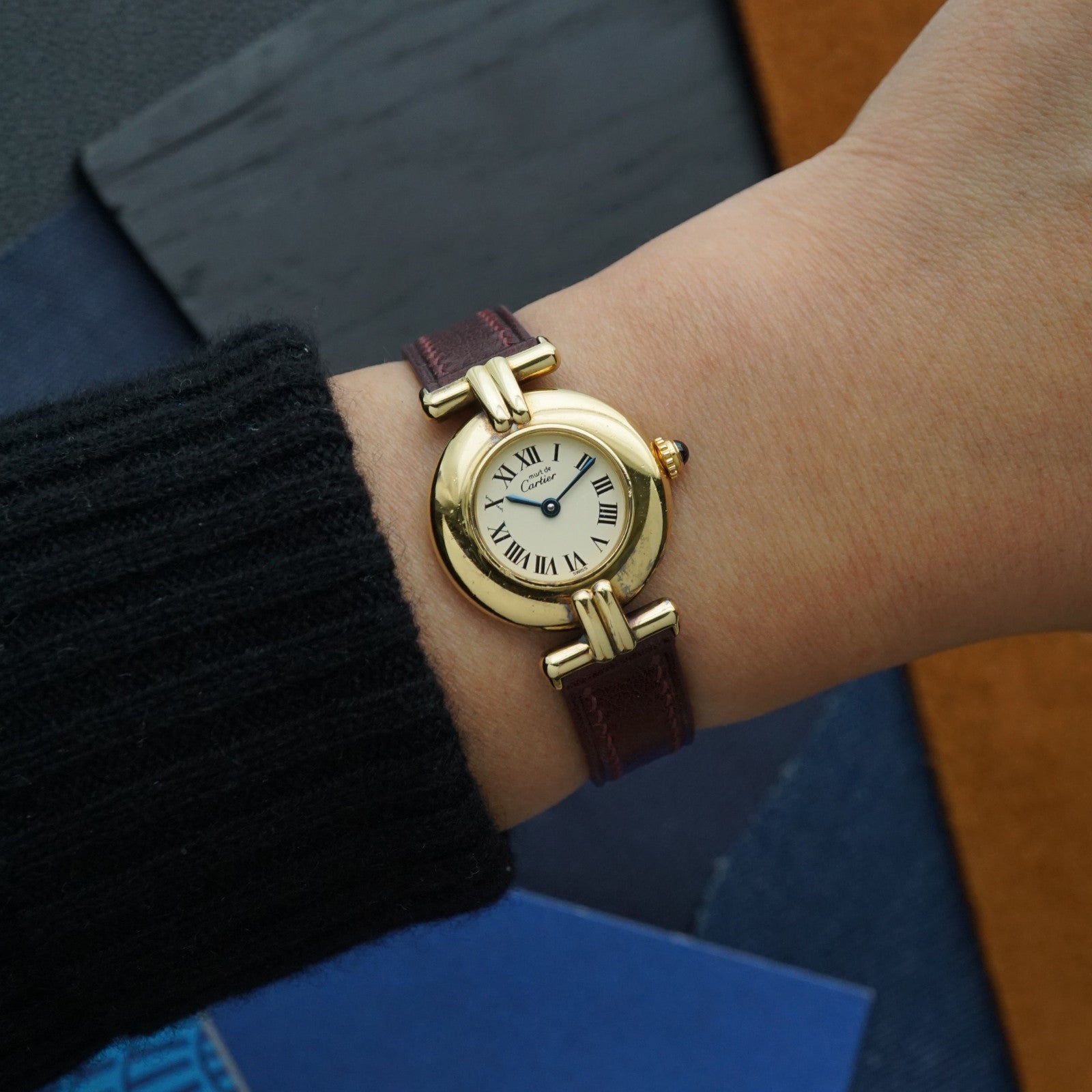 Cartier Must Colisee Vermeil Quartz 1990s – photo 2
