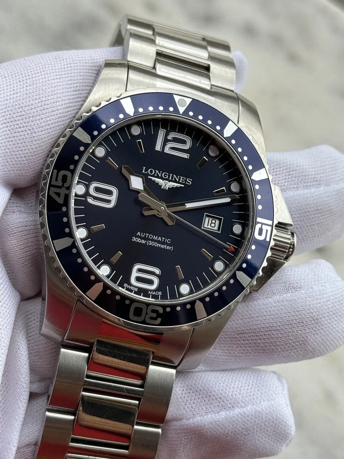 Longines HydroConquest Blue Dial Watch 44mm – photo 5