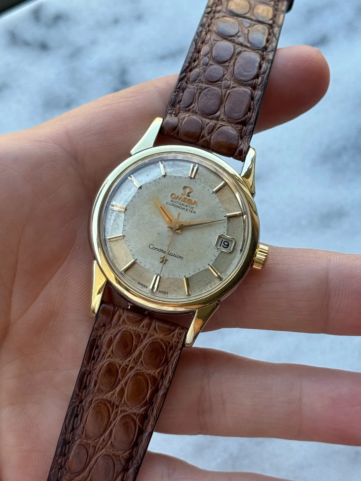 Omega Constellation 'Pie Pan' Watch, 34mm – photo 9