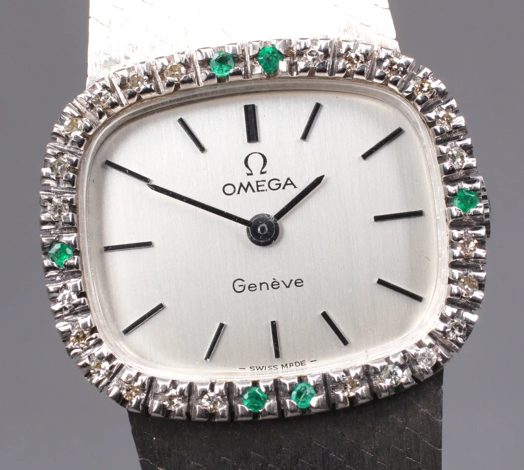 Omega Geneve Diamond Bezel Ladies Watch, 1973 – photo 2