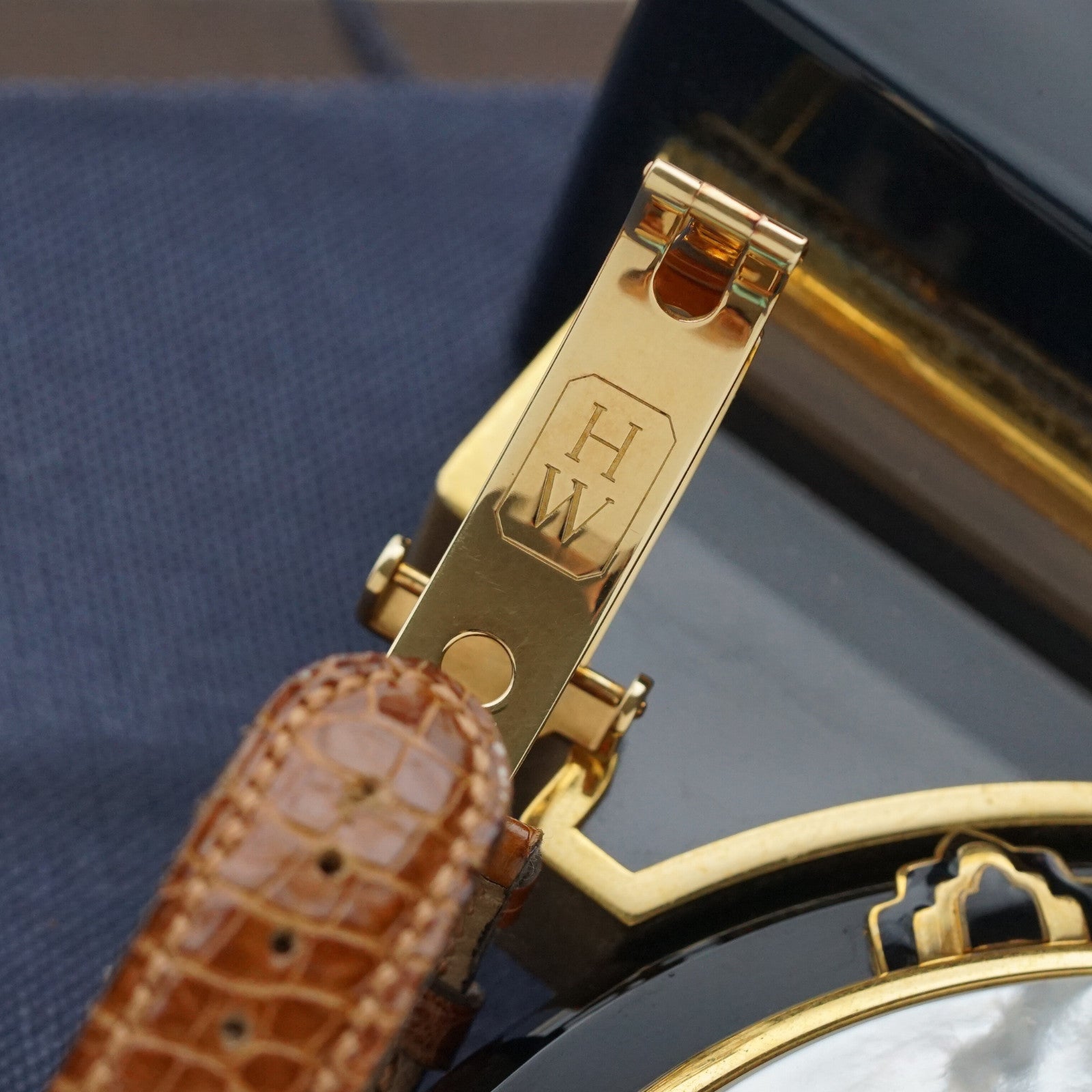 Harry Winston Premier 18k Yellow Gold 34mm – photo 14