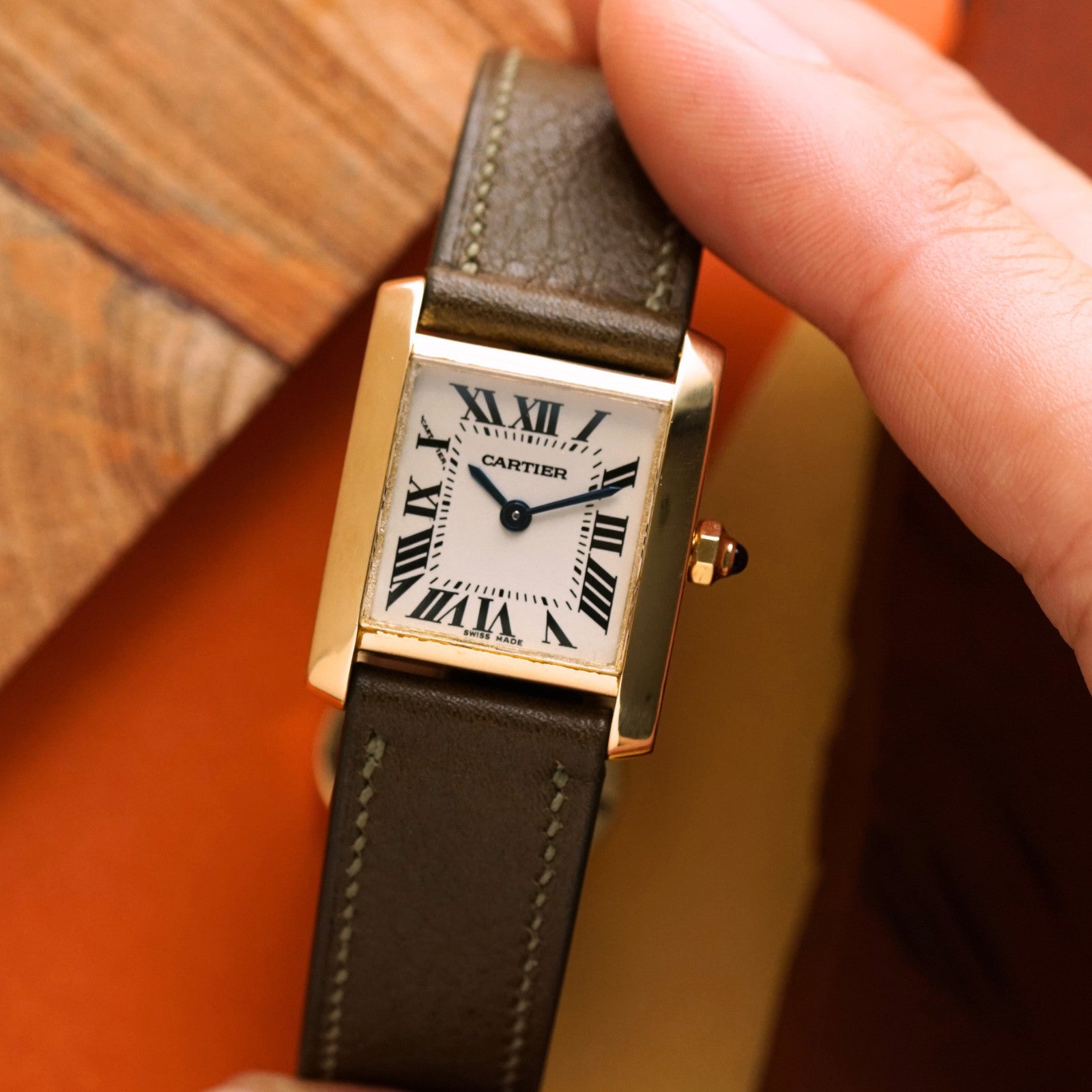 Cartier Tank Francaise Small 18K Gold W5000256 – photo 3