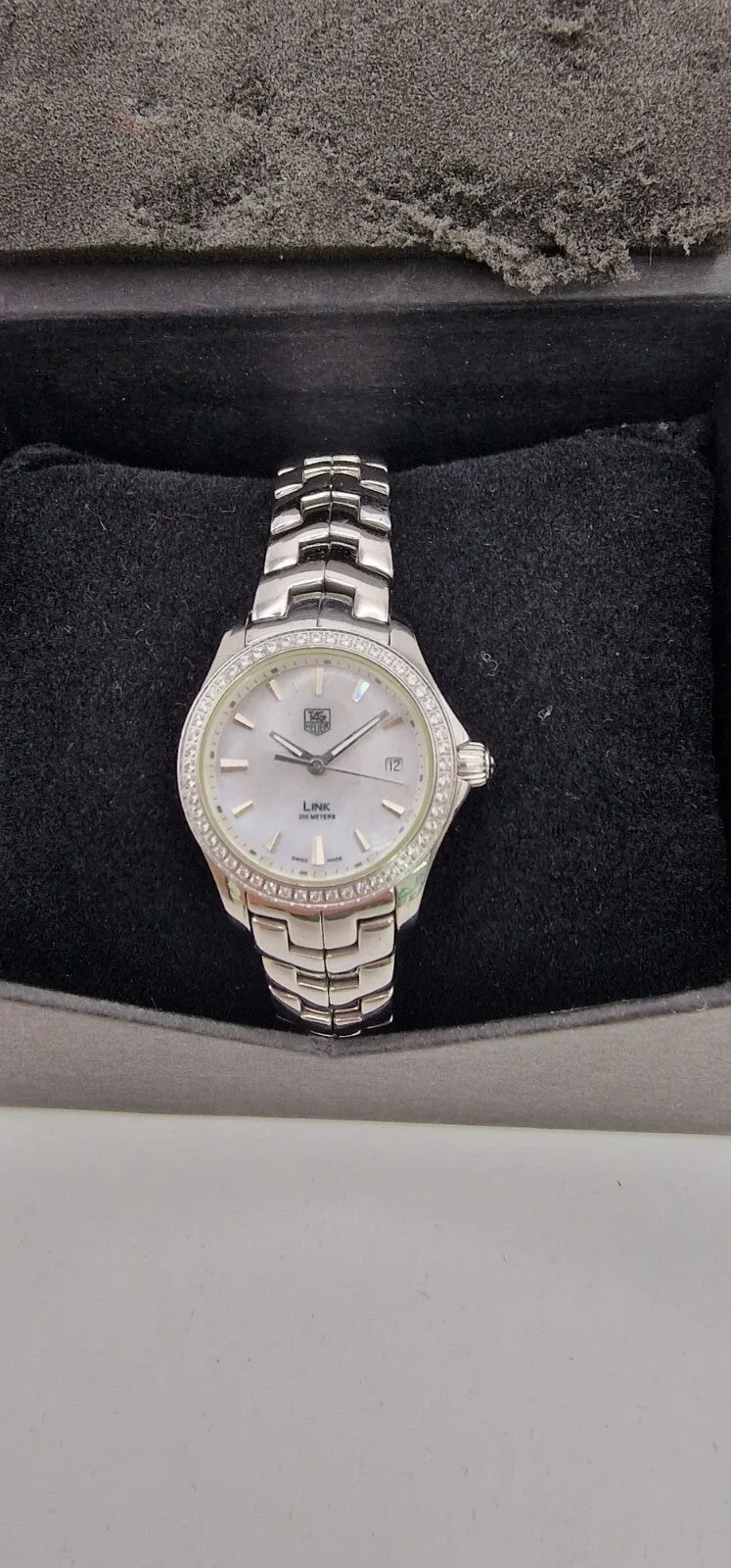 TAG Heuer Link Diamond Bezel Ladies Watch