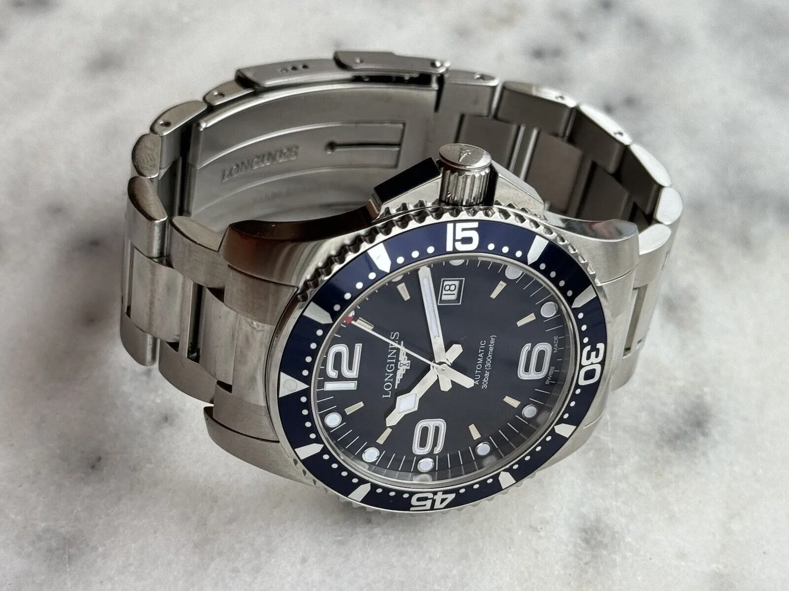 Longines HydroConquest Blue Dial Watch 44mm – photo 10