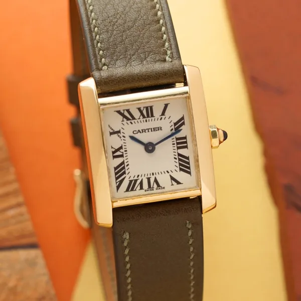 Cartier Tank Francaise Small 18K Gold W5000256