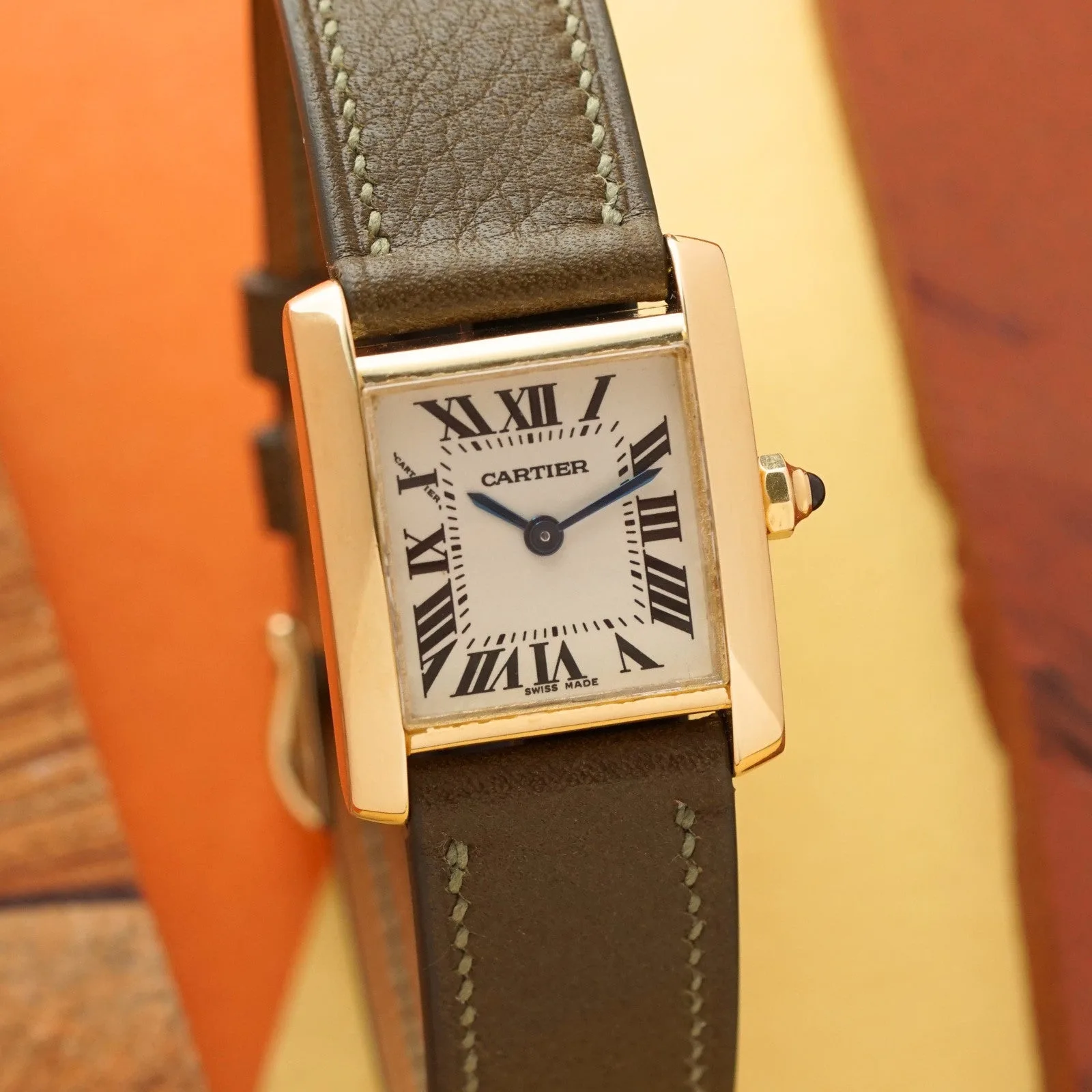 Cartier Tank Francaise Small 18K Gold W5000256