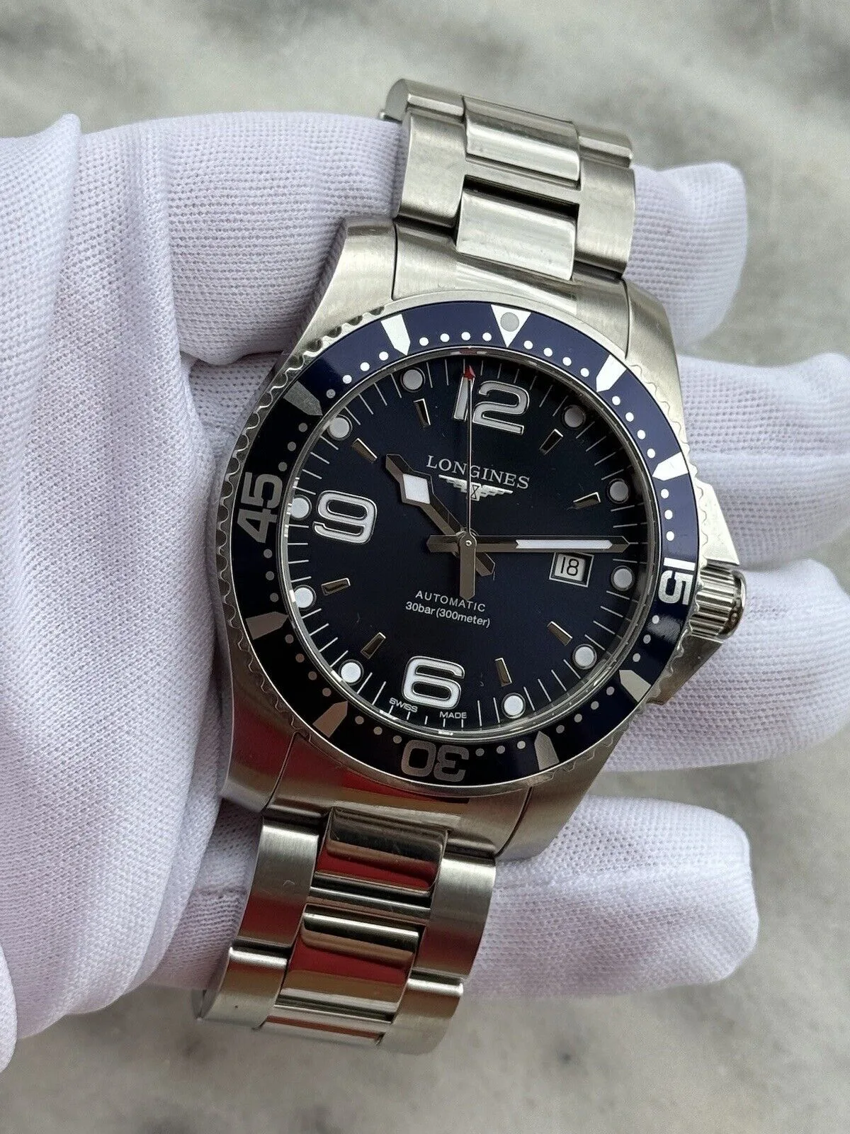 Longines HydroConquest Blue Dial Watch 44mm – photo 11