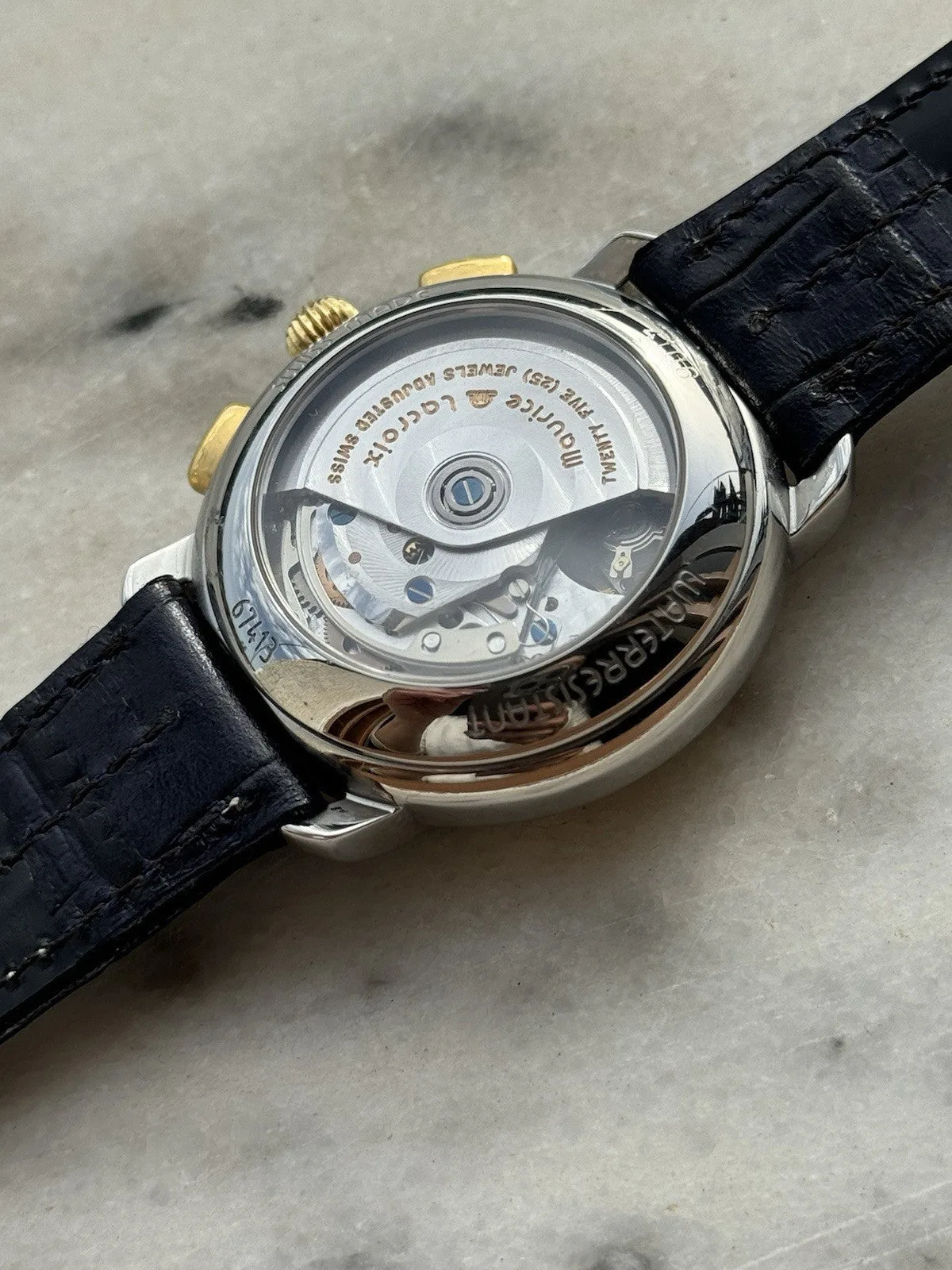 Maurice Lacroix Masterpiece Chronograph, Blue – photo 10