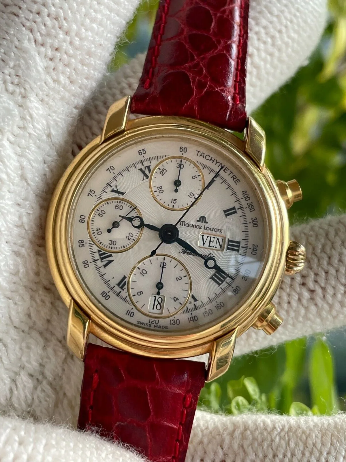 Maurice Lacroix Masterpiece Day-Date Watch – photo 2