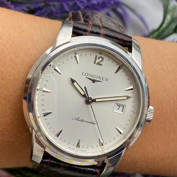 Longines Saint-Imier Automatic Watch, Leather