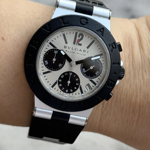 Bvlgari Diagono Aluminium Chronograph Watch