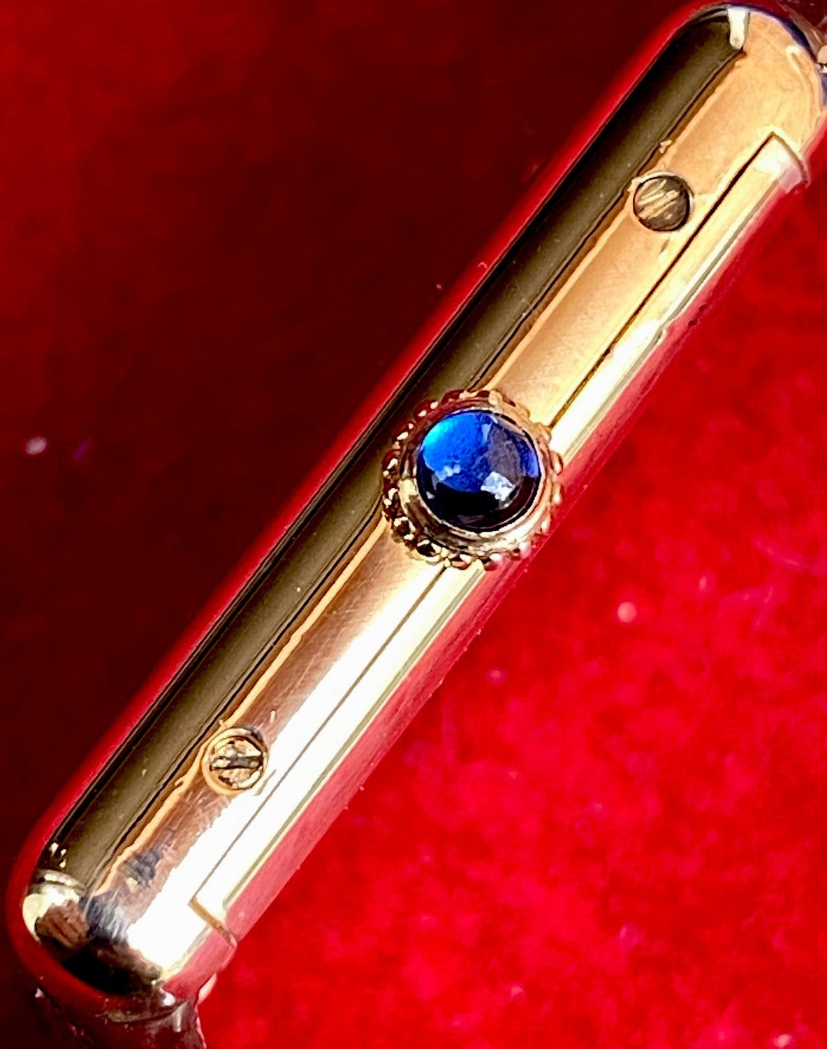 Cartier Tank LM Manual Wind Watch, Burgundy Dial – photo 12