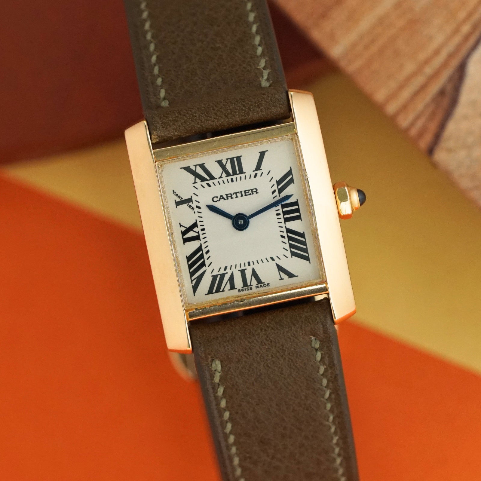 Cartier Tank Francaise Small 18K Gold W5000256 – photo 6