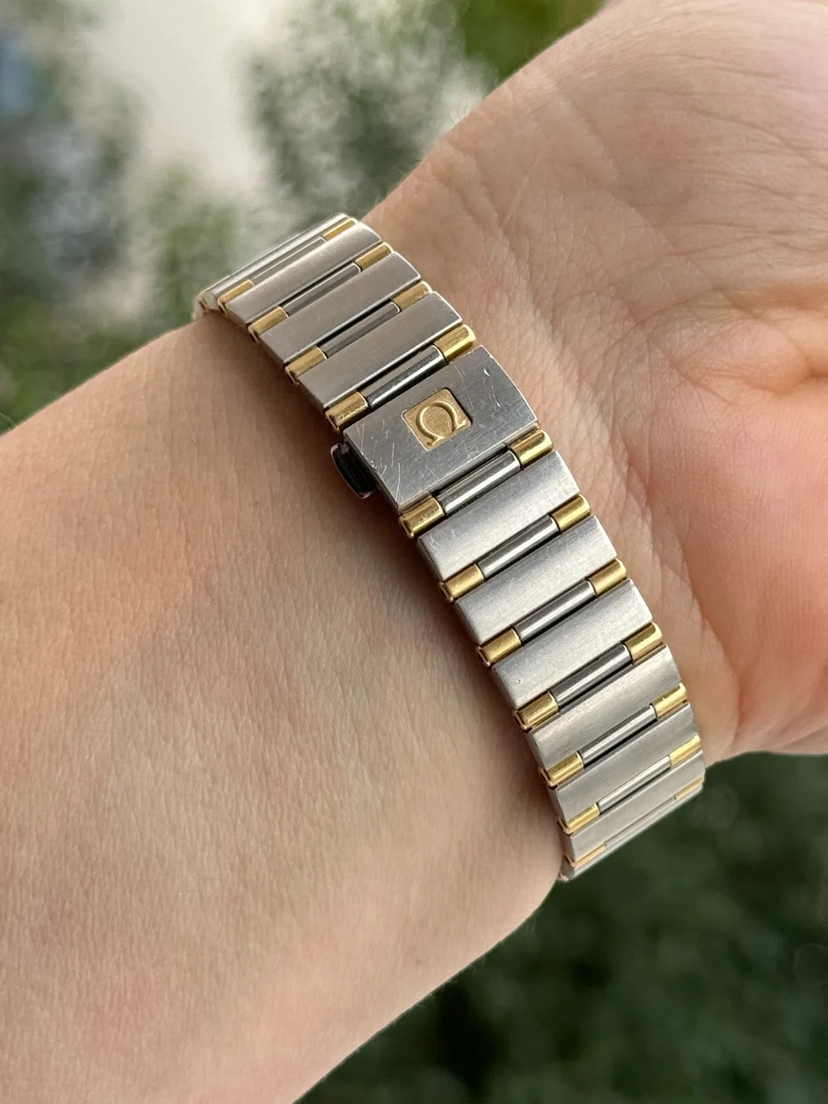Omega Constellation Gold & Steel Ladies Watch – photo 4