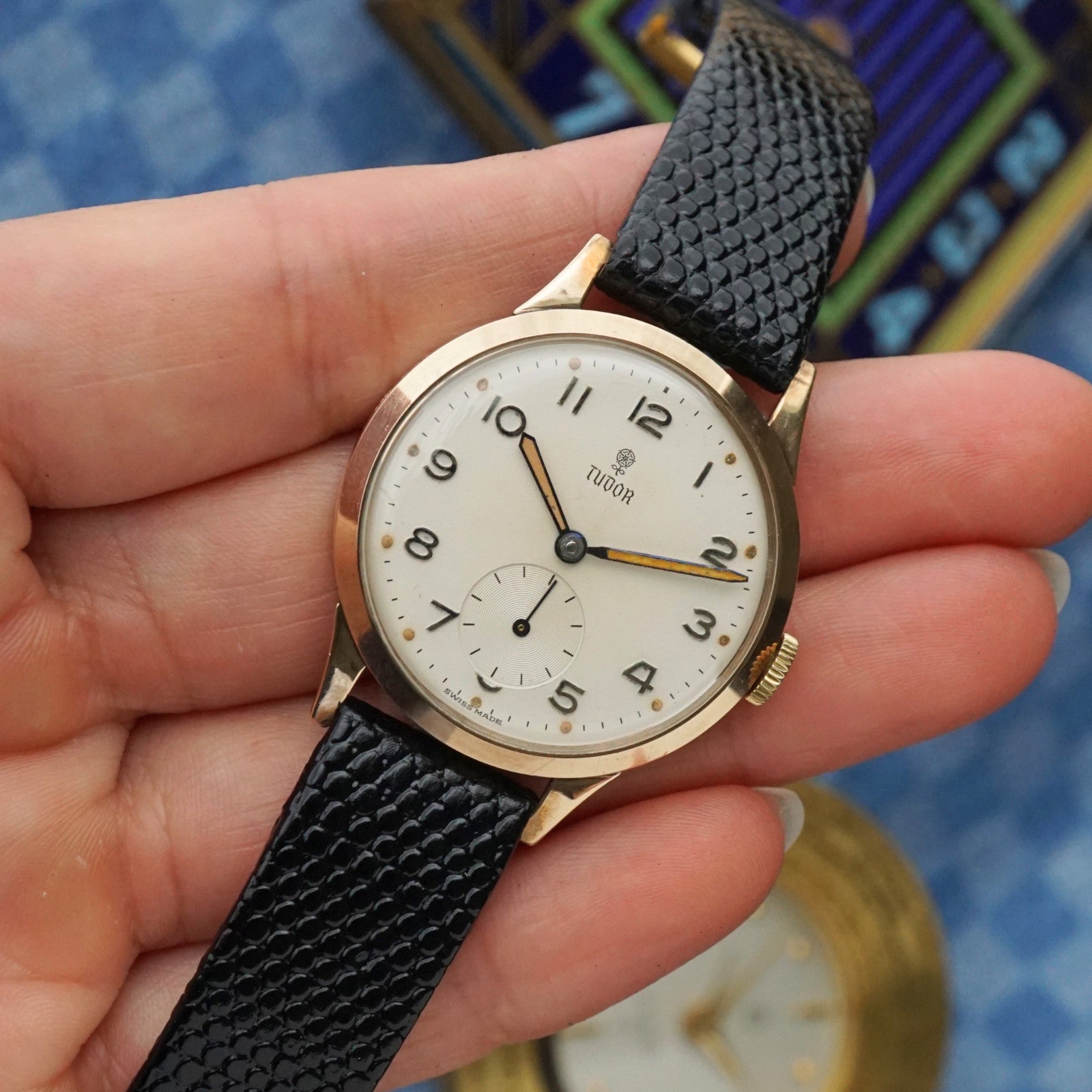 Tudor Ref. 2705 Rose Gold Manual Wind 1940s – photo 8