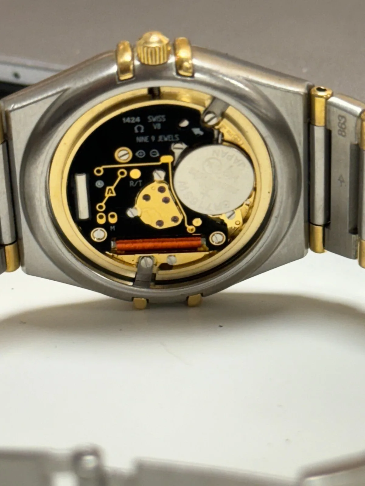Omega Constellation Gold & Steel Ladies Watch – photo 16