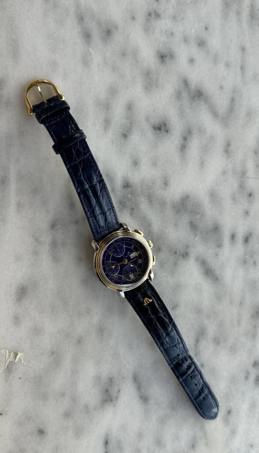 Maurice Lacroix Masterpiece Chronograph, Blue – photo 12