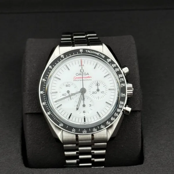 Omega Speedmaster Moonwatch White Dial