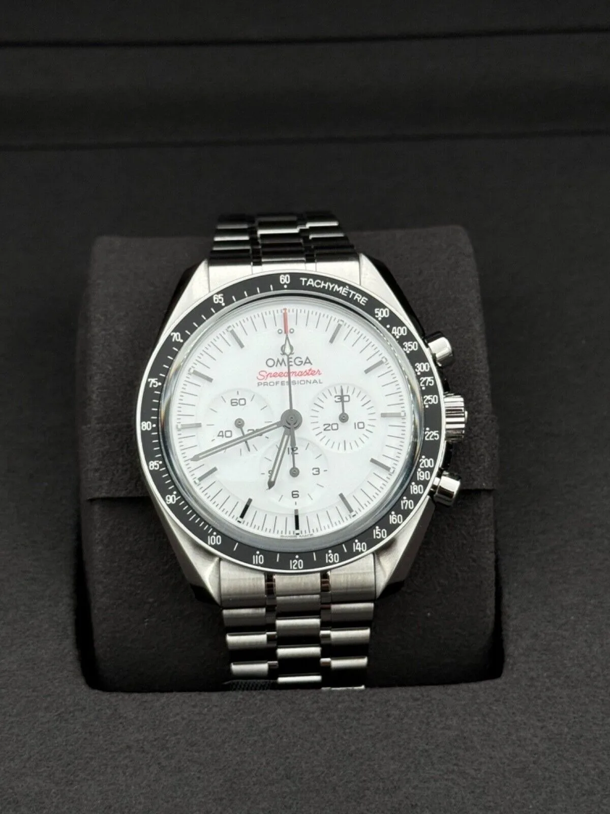 Omega Speedmaster Moonwatch White Dial