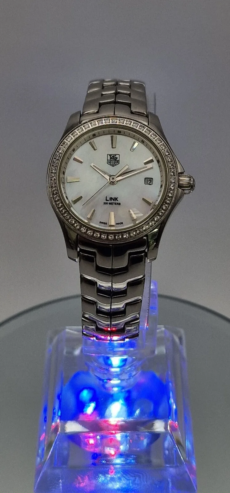 TAG Heuer Link Diamond Bezel Ladies Watch – photo 3