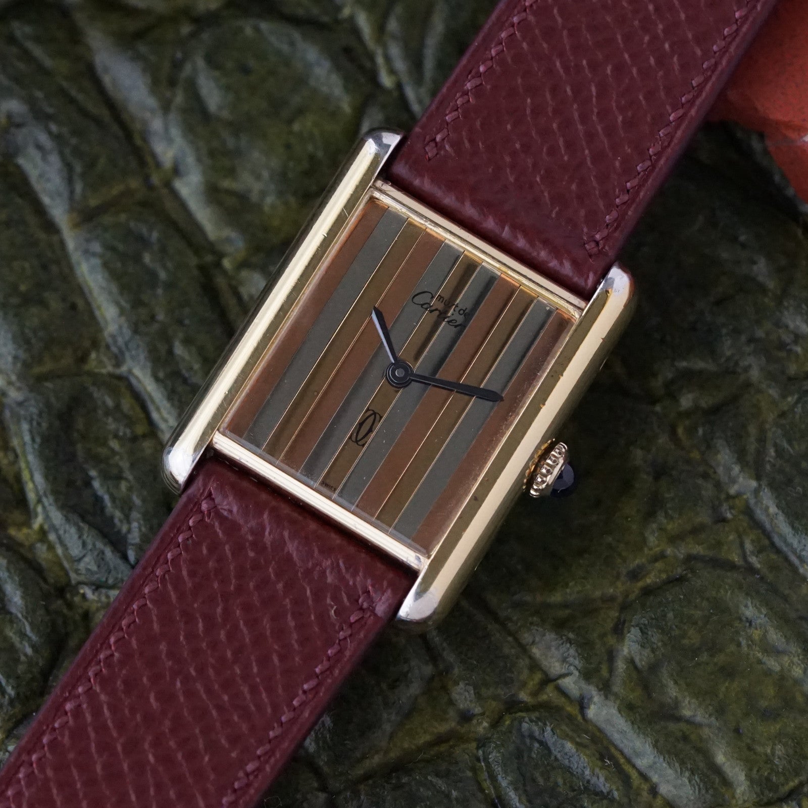 Cartier Must de Cartier Tank Tricolor Vermeil – photo 9