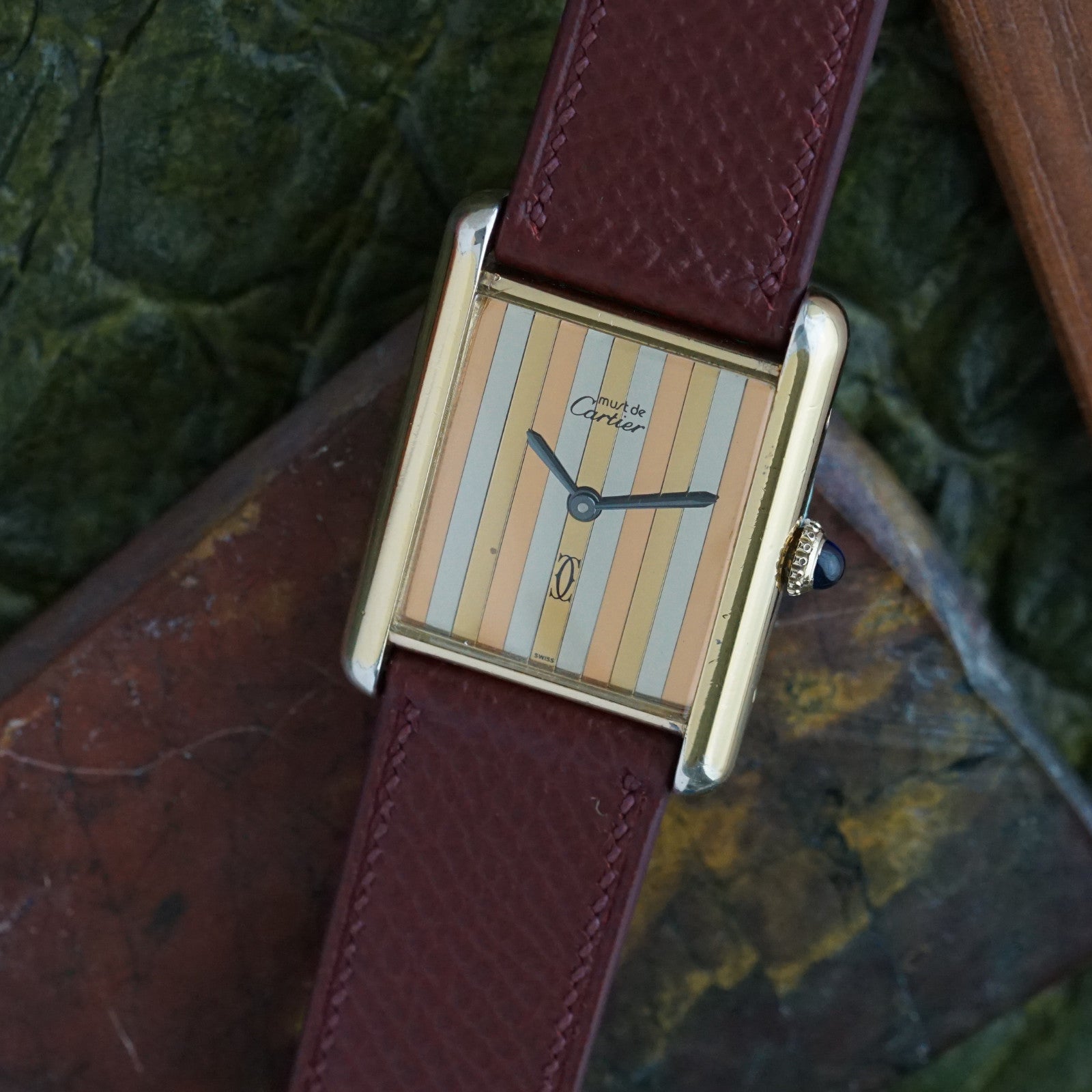Cartier Must de Cartier Tank Tricolor Vermeil – photo 13