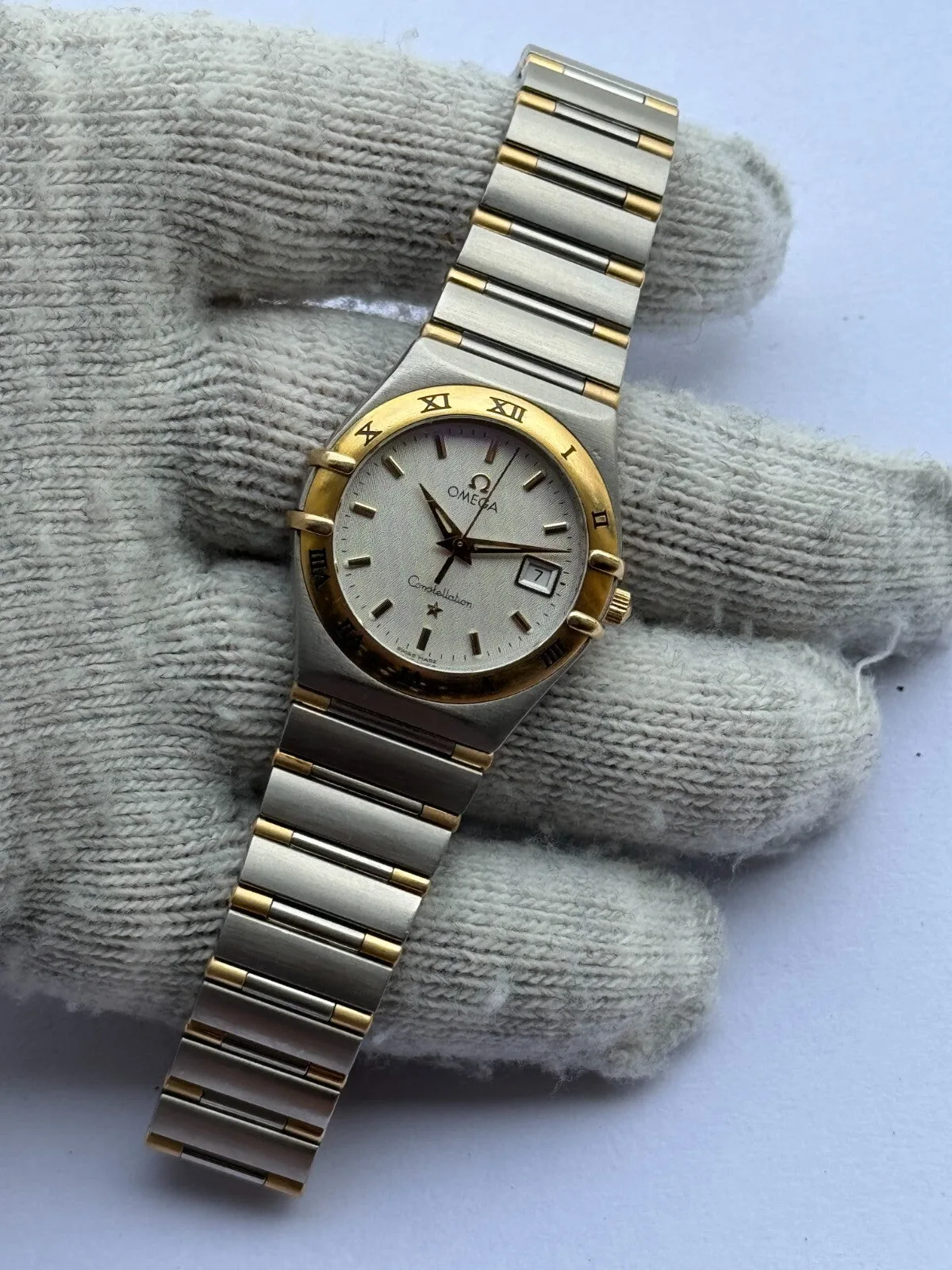 Omega Constellation Gold & Steel Ladies Watch – photo 13