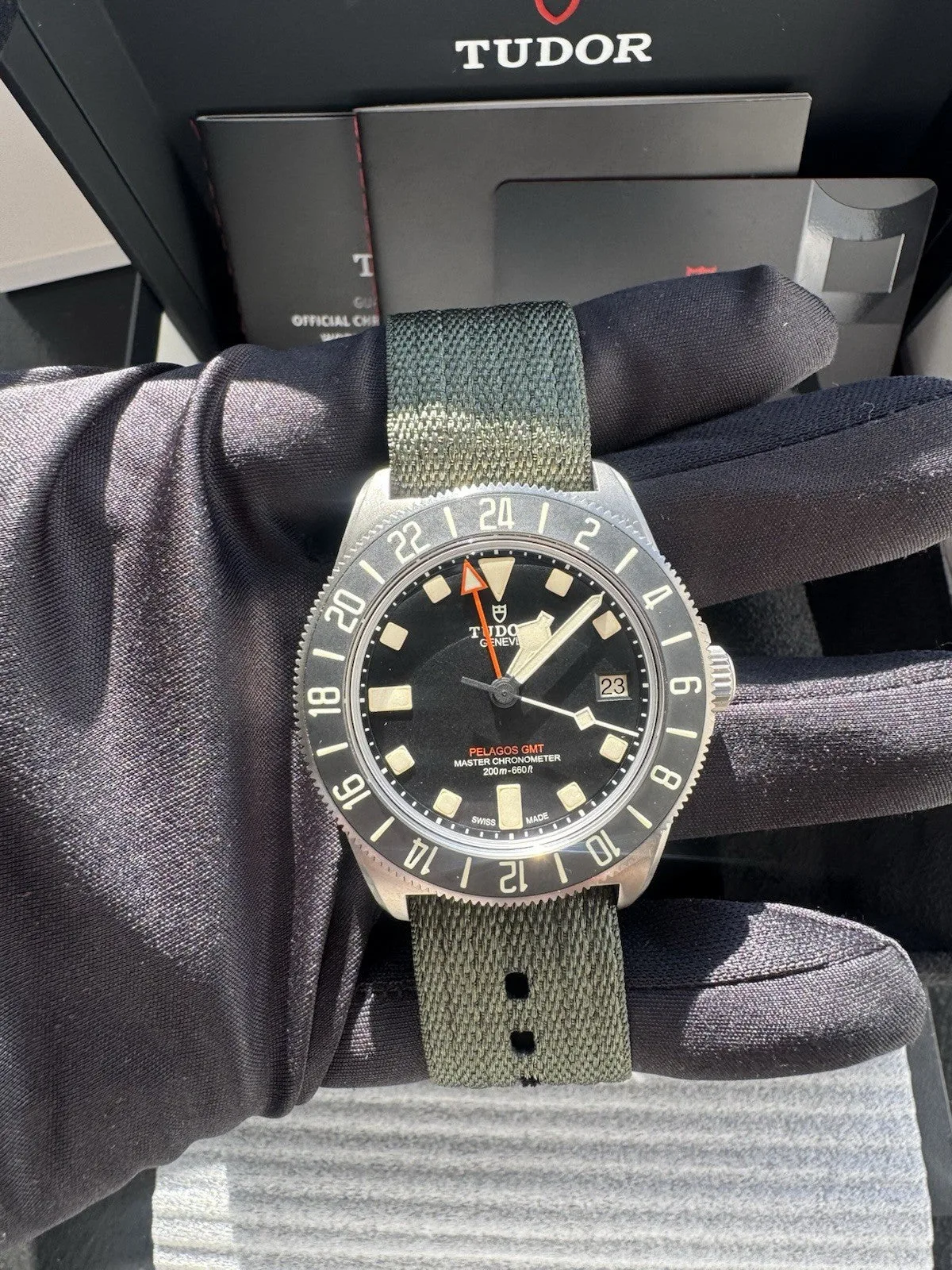 Tudor Pelagos FXD GMT Black Dial Titanium | Unworn – photo 3