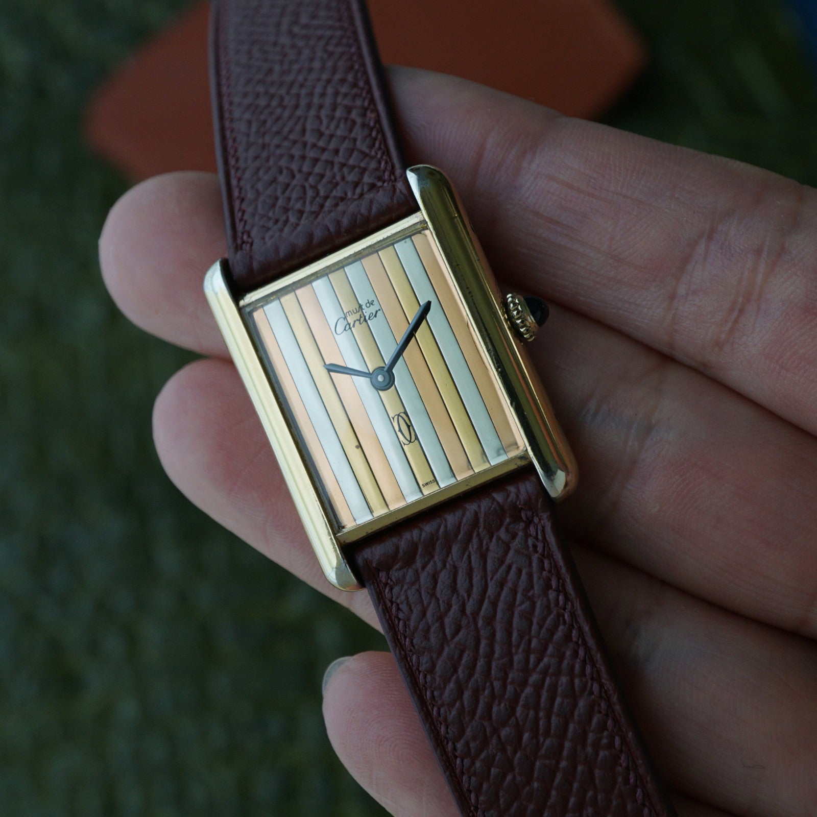 Cartier Must de Cartier Tank Tricolor Vermeil – photo 3
