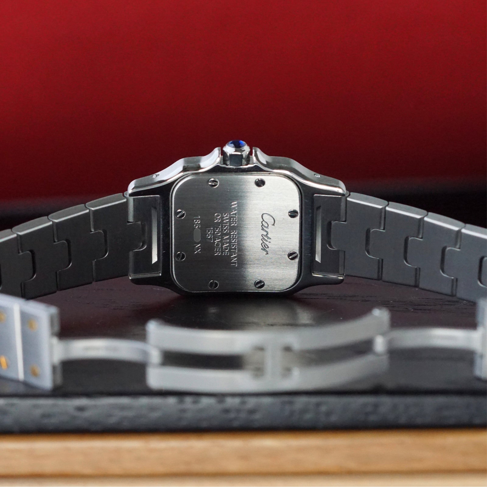 Cartier Santos Galbee Two Tone Steel Gold Watch – photo 10