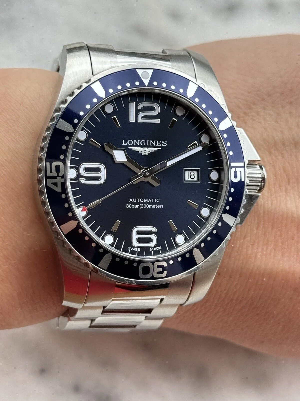 Longines HydroConquest Blue Dial Watch 44mm – photo 2