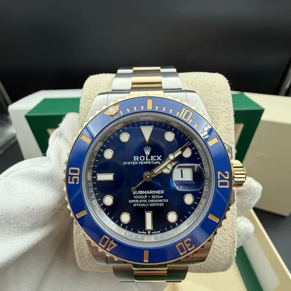 Rolex Submariner Date 41mm Gold & Steel Blue Dial | Unworn