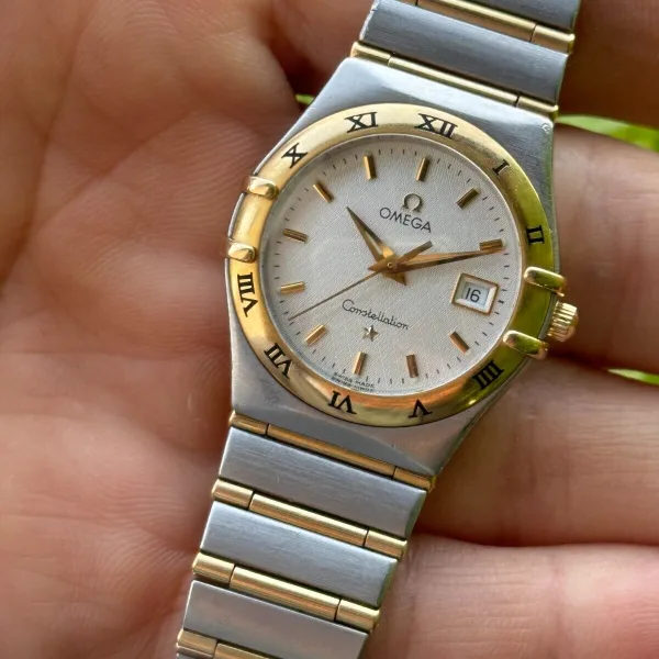 Omega Constellation Ladies Watch, Gold & Steel