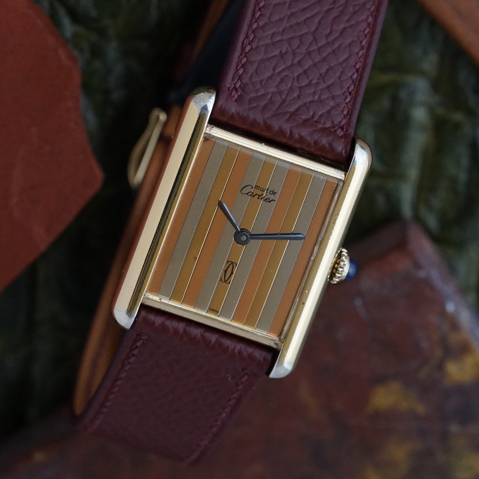 Cartier Must de Cartier Tank Tricolor Vermeil – photo 7