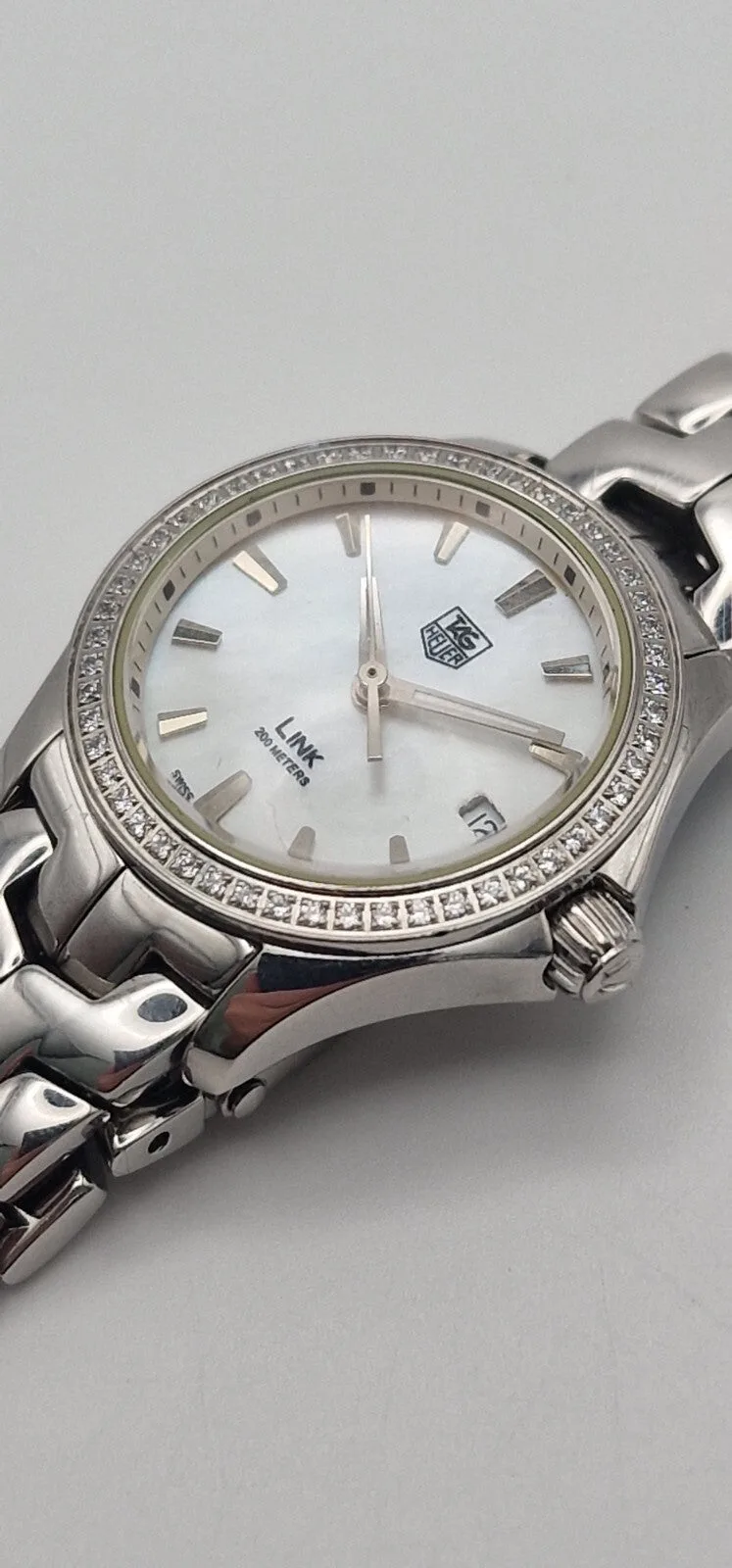 TAG Heuer Link Diamond Bezel Ladies Watch – photo 7
