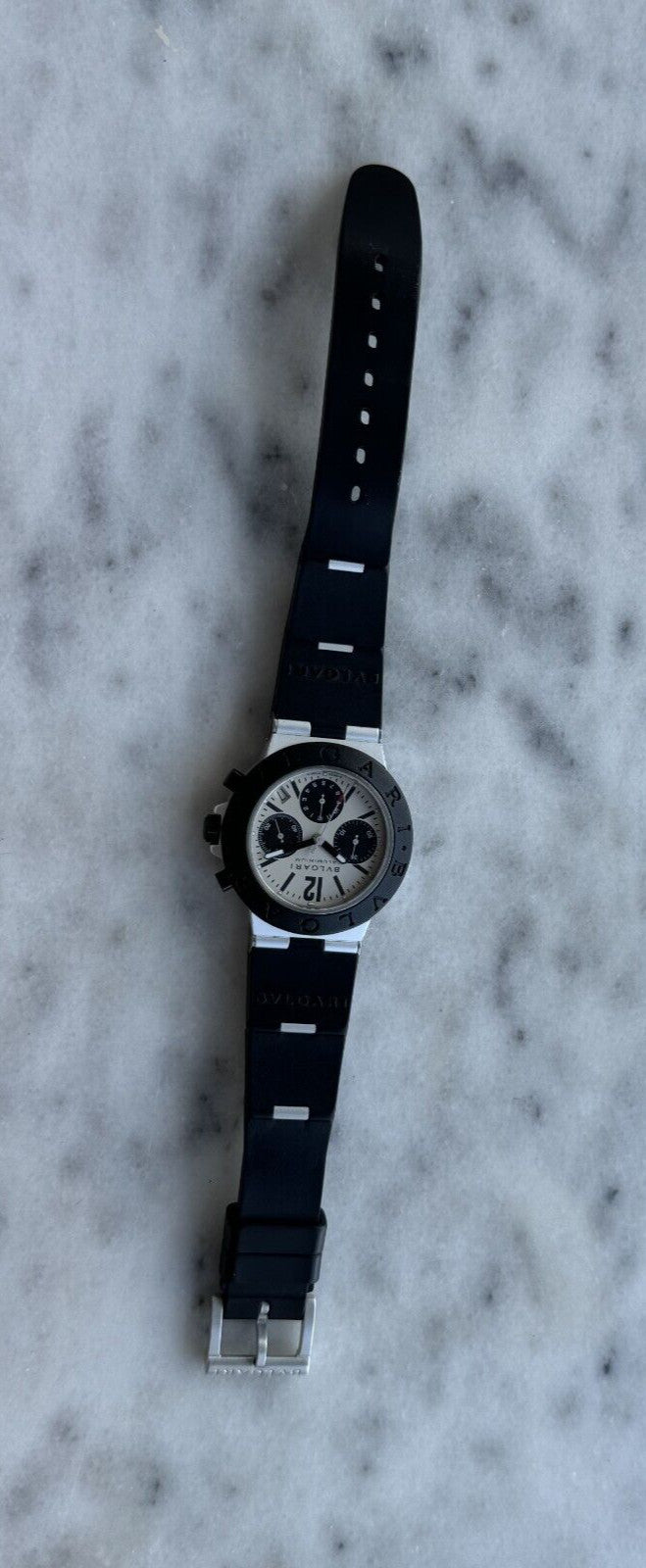 Bvlgari Diagono Aluminium Chronograph Watch – photo 10