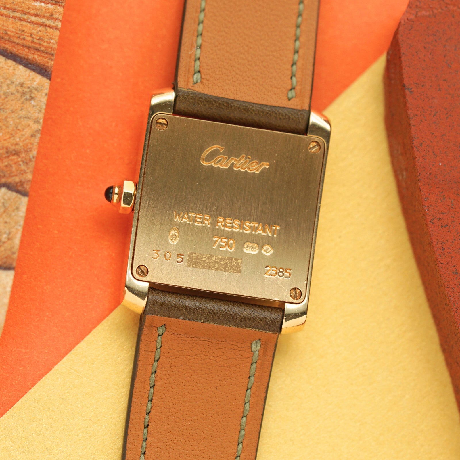 Cartier Tank Francaise Small 18K Gold W5000256 – photo 10