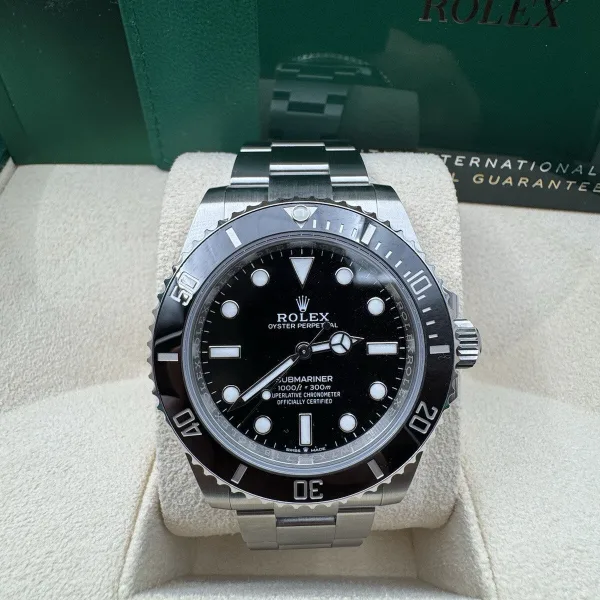 Rolex Submariner 41mm No-Date Black Ceramic 124060 | Unworn